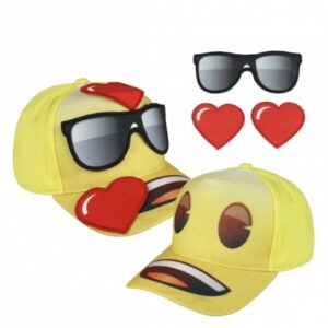 Kšiltovka Emoji 3D / Smajlíci 55 cm