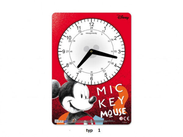 Papírové hodiny / Mickey Mouse / Minnie Mouse / Frozen / Cars