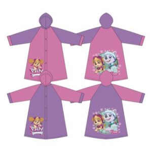 Pláštěnka Skye a Everest / Paw Patrol / Tlapková Patrola růžová / fialová