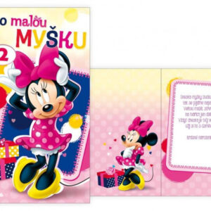 Přání k narozeninám Disney / Minnie Mouse / Myška Minnie 1 - 12 let