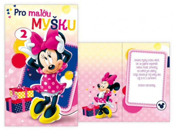 Přání k narozeninám Disney / Minnie Mouse / Myška Minnie 1 - 12 let
