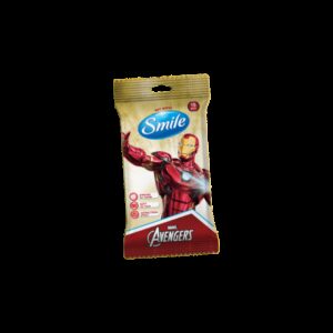 Vlhčené ubrousky / Avengers / antibakteriální efekt