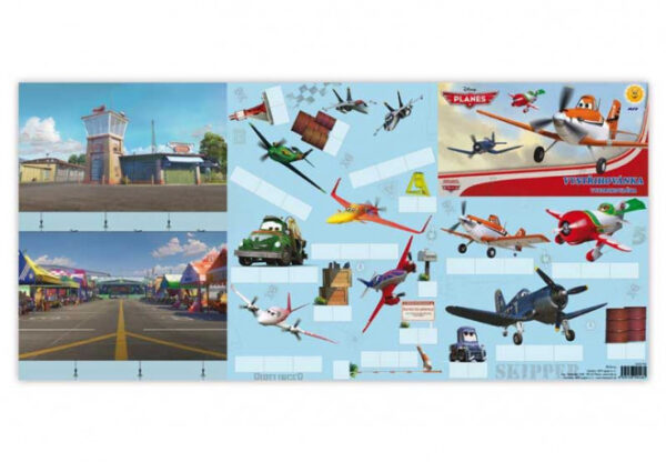 Vystřihovánky Letadla / Planes  / A4