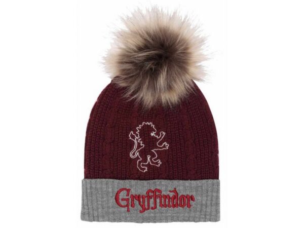ČEPICE ZIMNÍ KULICH HARRY POTTER GRYFFINDOR