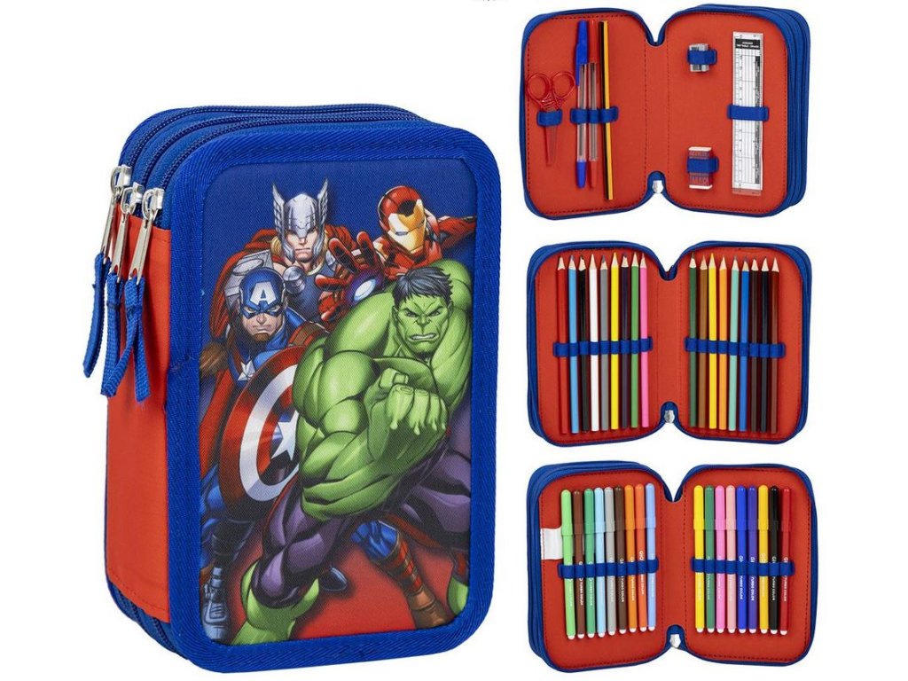 pouzdro školní marvel avengers